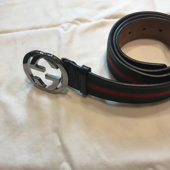 Gucci traditional pattern genuine belt. - Picture 2 of 4